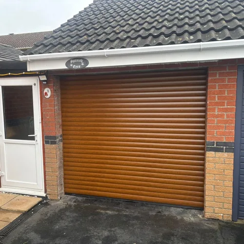 Recent garage door project completed in Cardiff